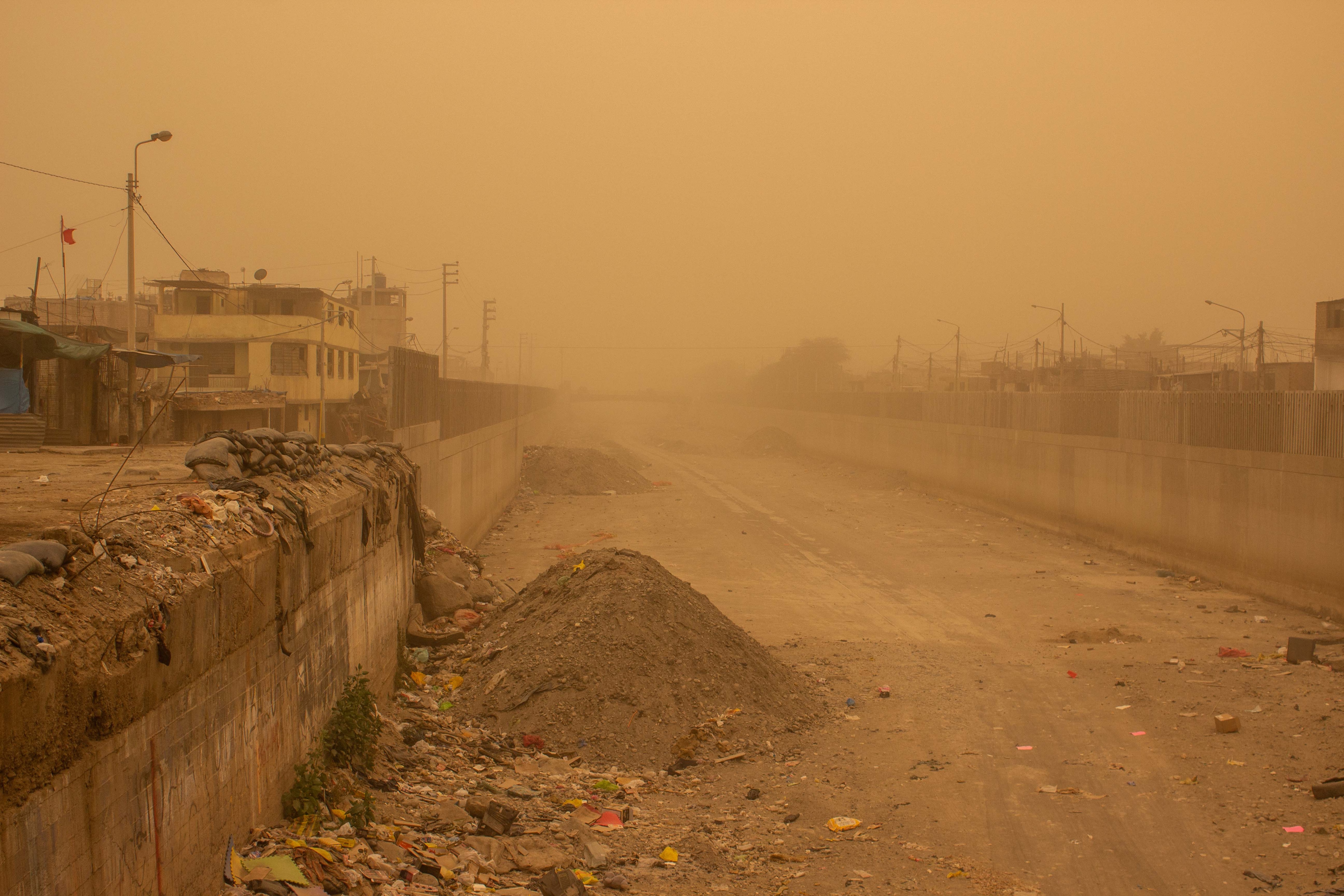 sand storm peru