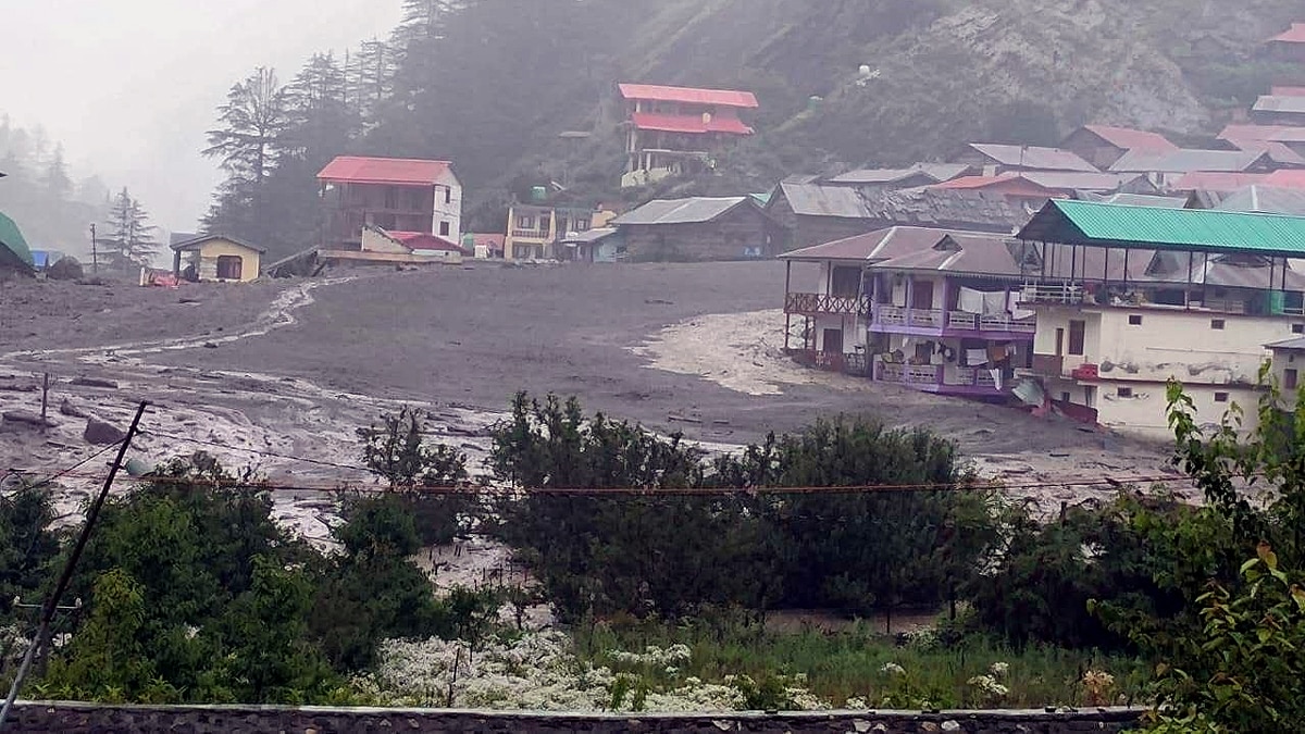 Dharali Village Uttarkhand Cloudburst