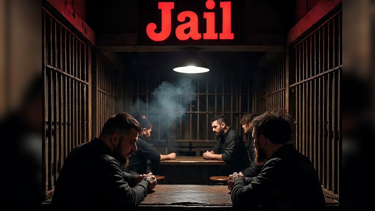 Jail themed bar