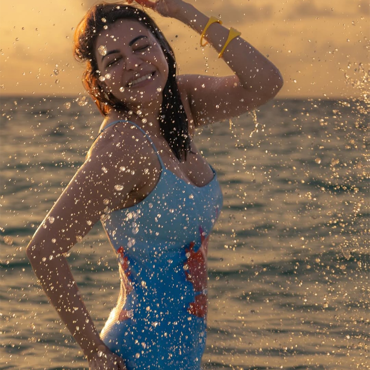 Kajal Aggarwal vacation photos