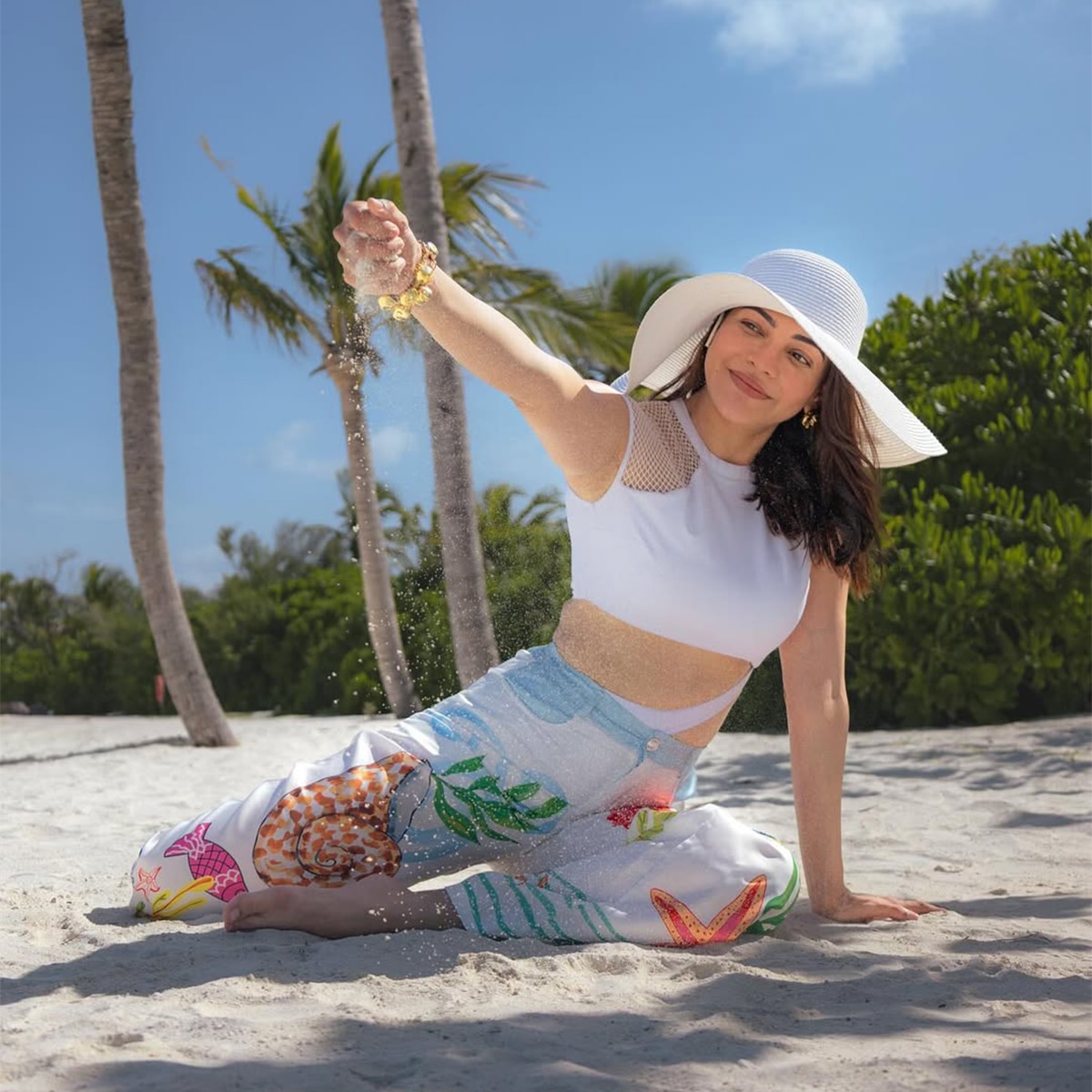 Kajal Aggarwal vacation photos