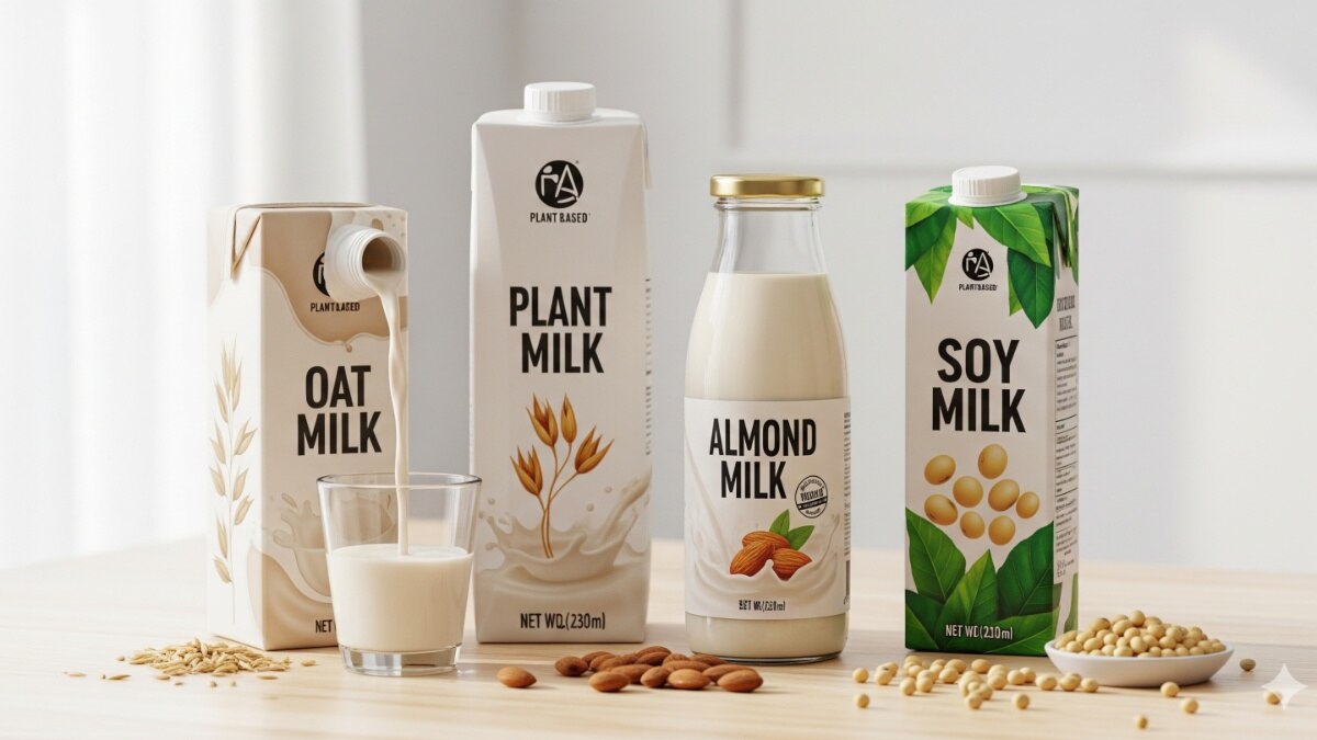 Plant based milk (Photo: AI Generated)