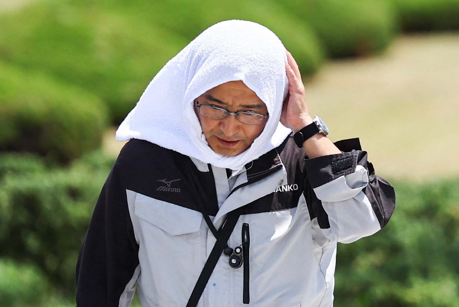 Japan Heatwave temperature