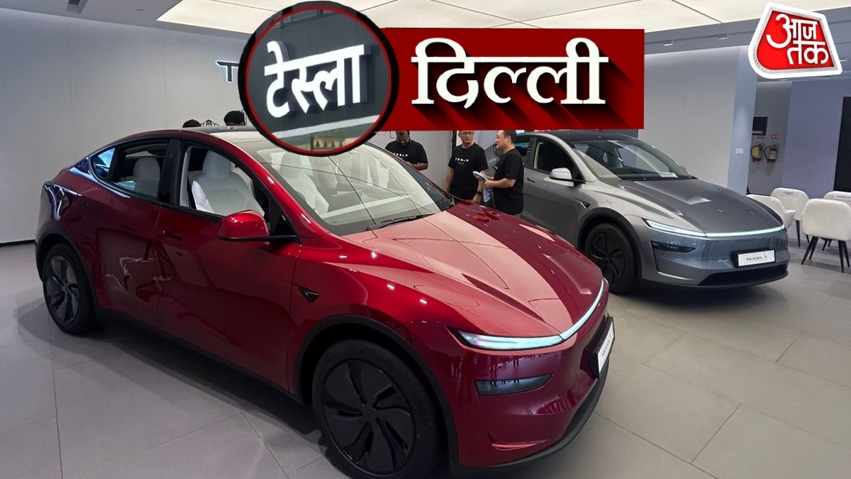 Tesla Delhi Shoowroom