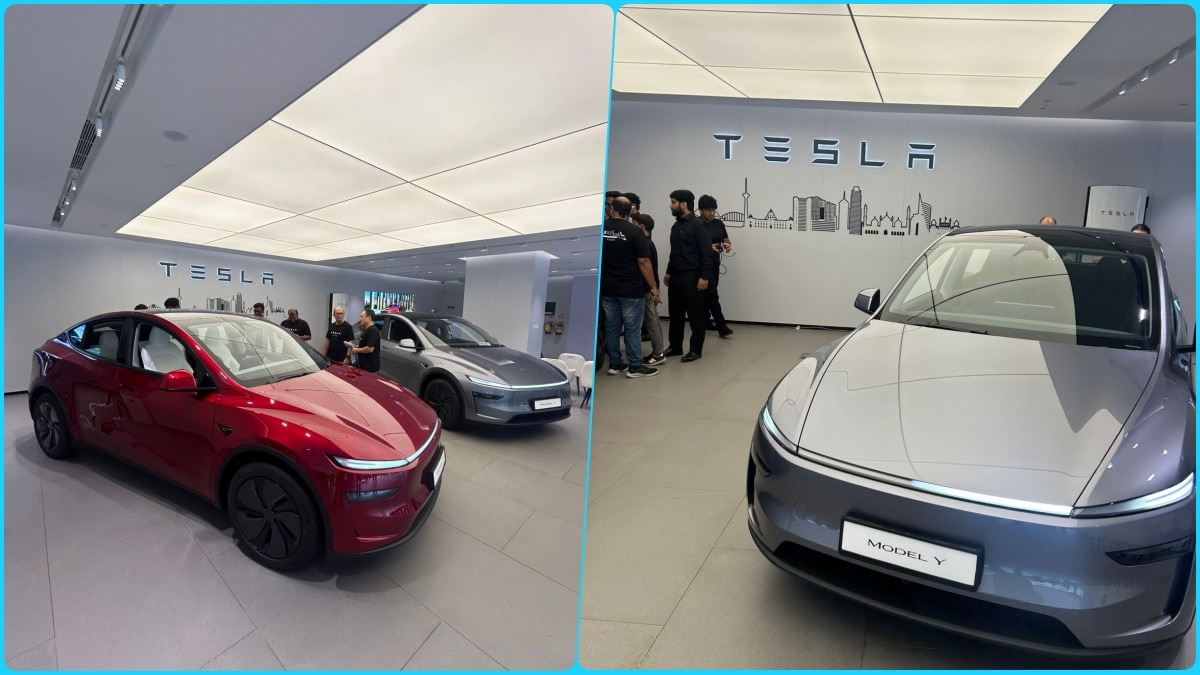 Tesla Delhi Shoowroom