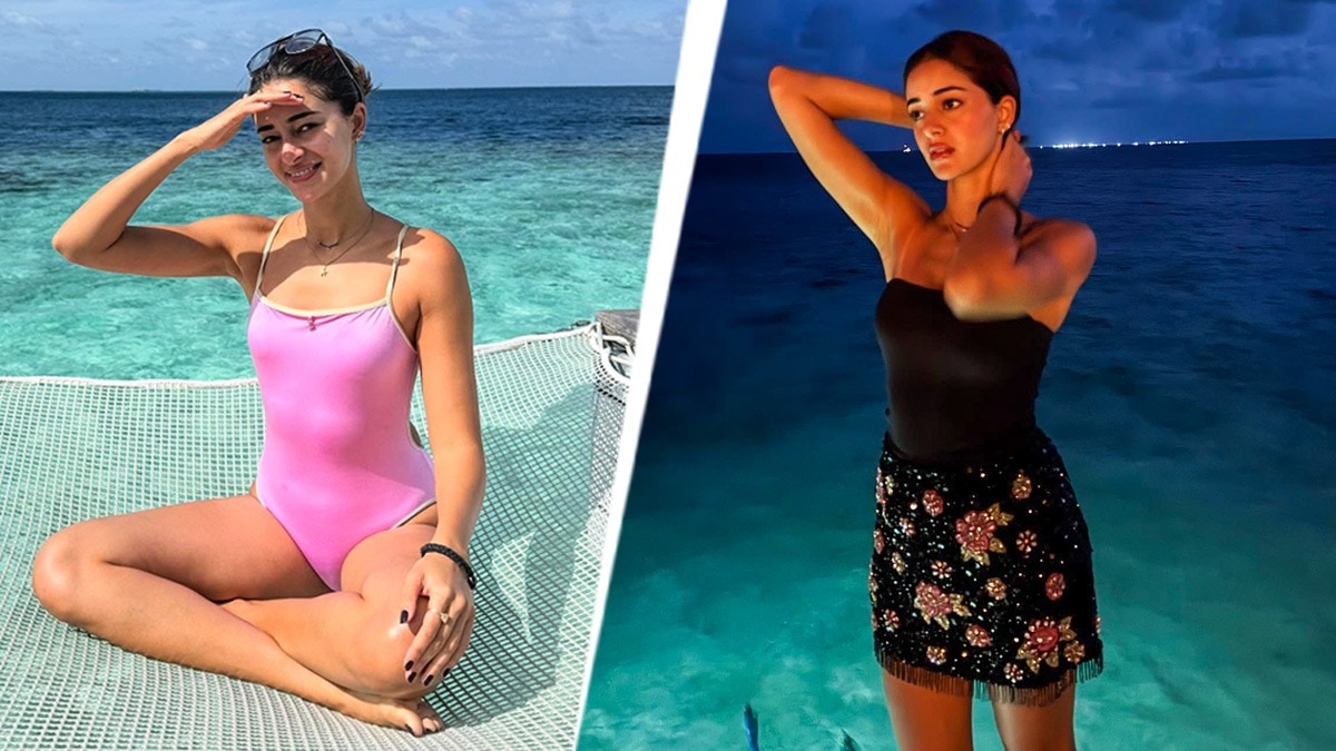 मालदीव घूम रहीं अनन्या पांडे, मोनोकनी में दिए पोज, समंदर किनारे किसके संग मना रहीं वेकेशन?
