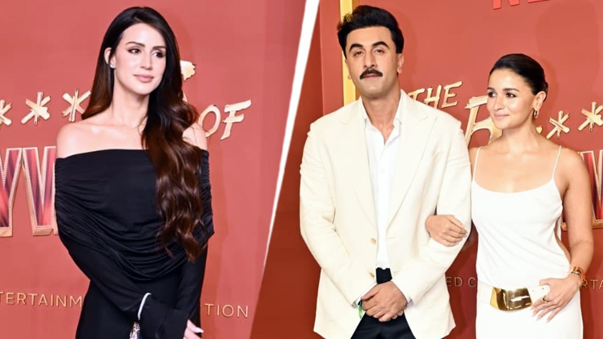 आर्यन खान का शो देखने पहुंची 'गर्लफ्रेंड' लारिसा, अकेले दिए पोज, आलिया-रणबीर की दिखी केमिस्ट्री