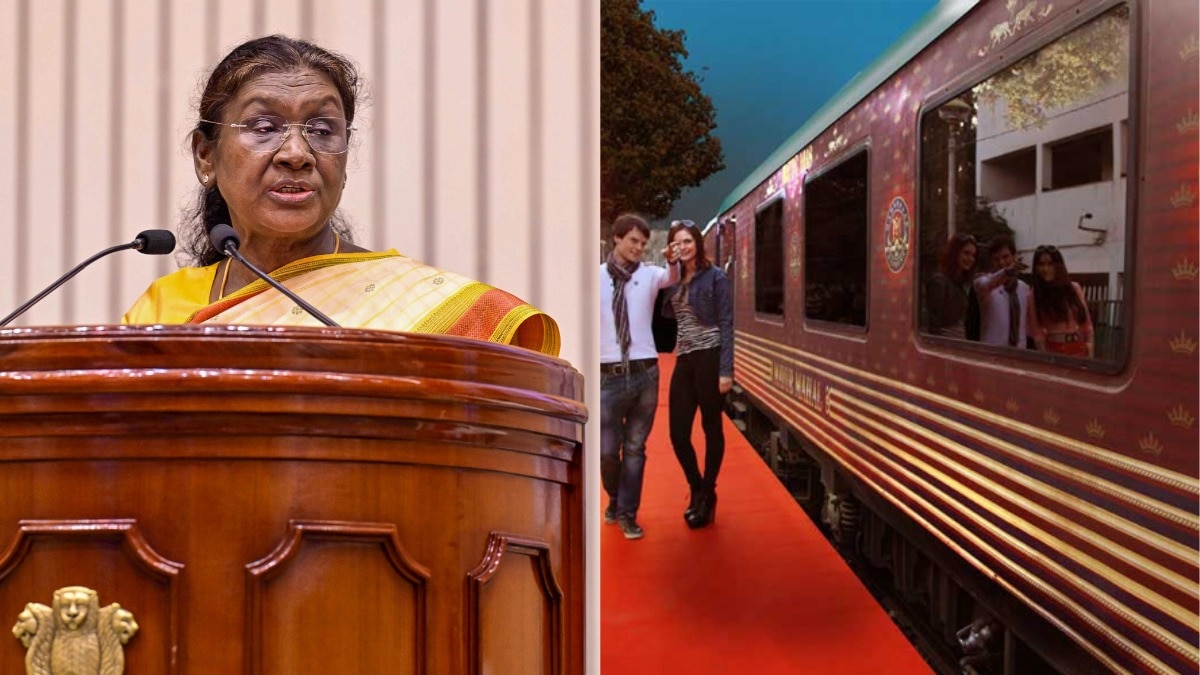 प्रेसिडेंशियल सुइट, शेफ, शाही कमरे... लग्जरी ट्रेन महाराजा एक्सप्रेस में सफर करने वाली हैं द्रौपदी मुर्मू, देखें तस्वीरें