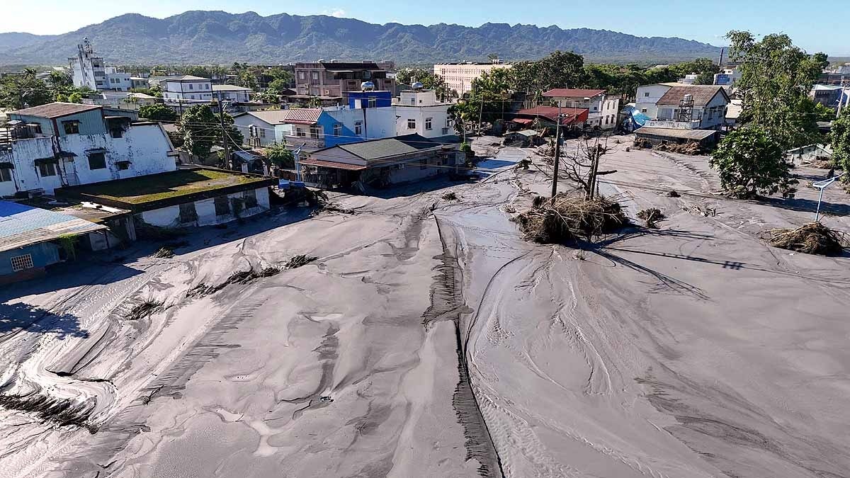 Typhoon Ragasa Taiwan Barrier Lake
