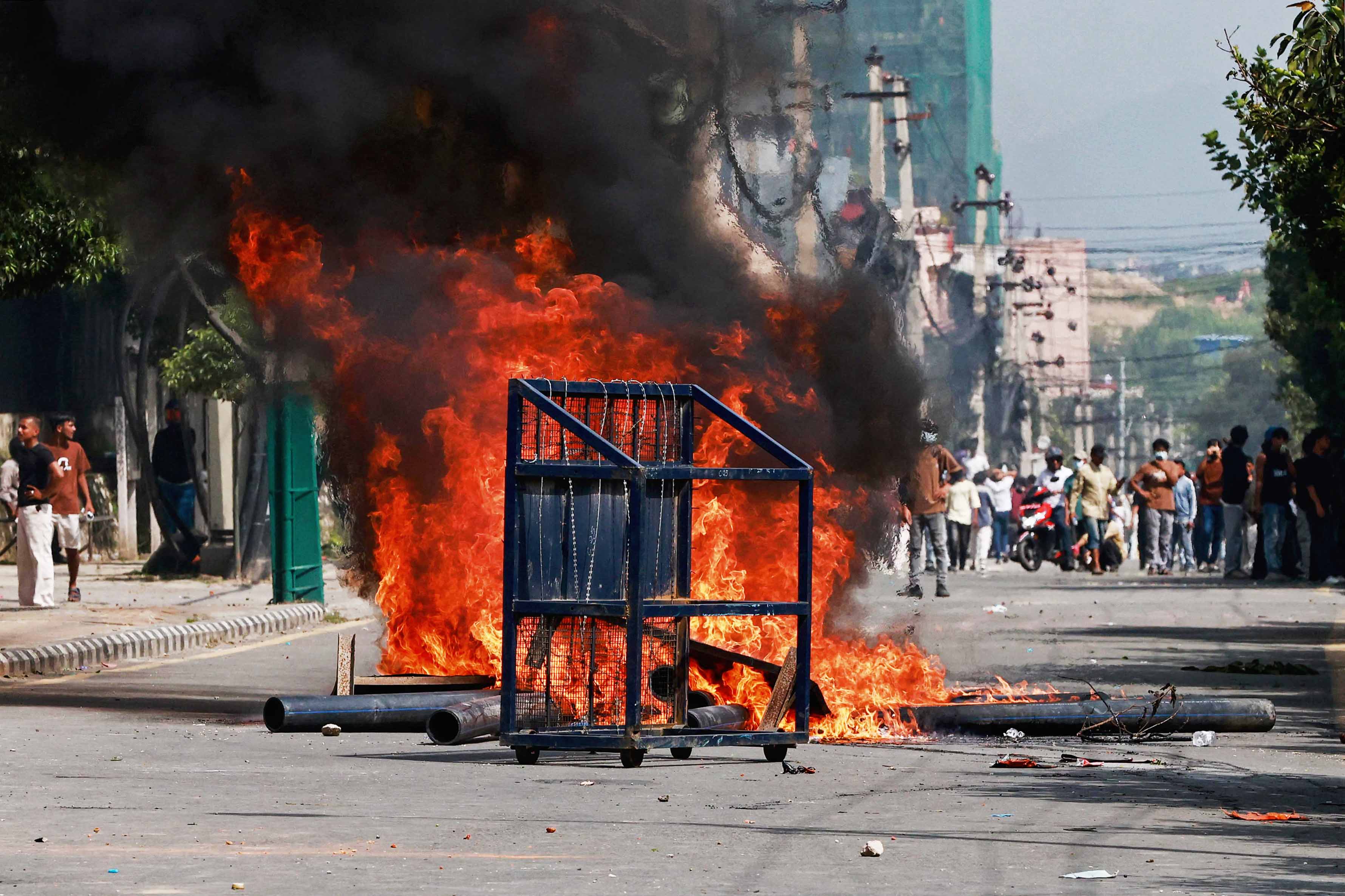 NEPAL PROTEST