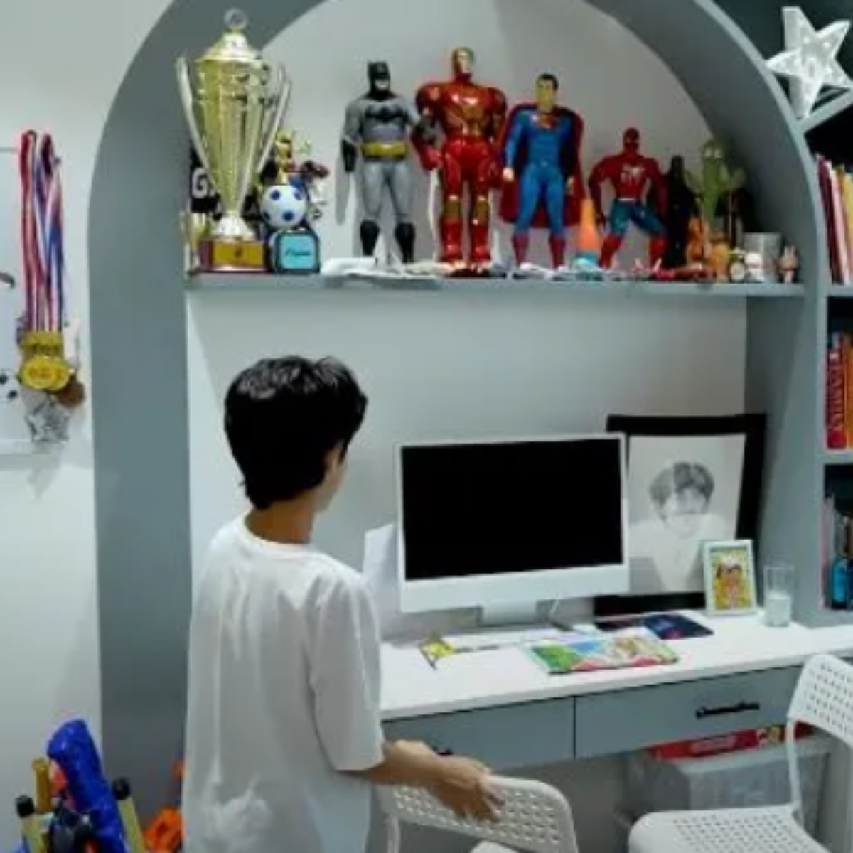 अर्जुन बिजलानी का घर (Photo: Youtube Screengrab)