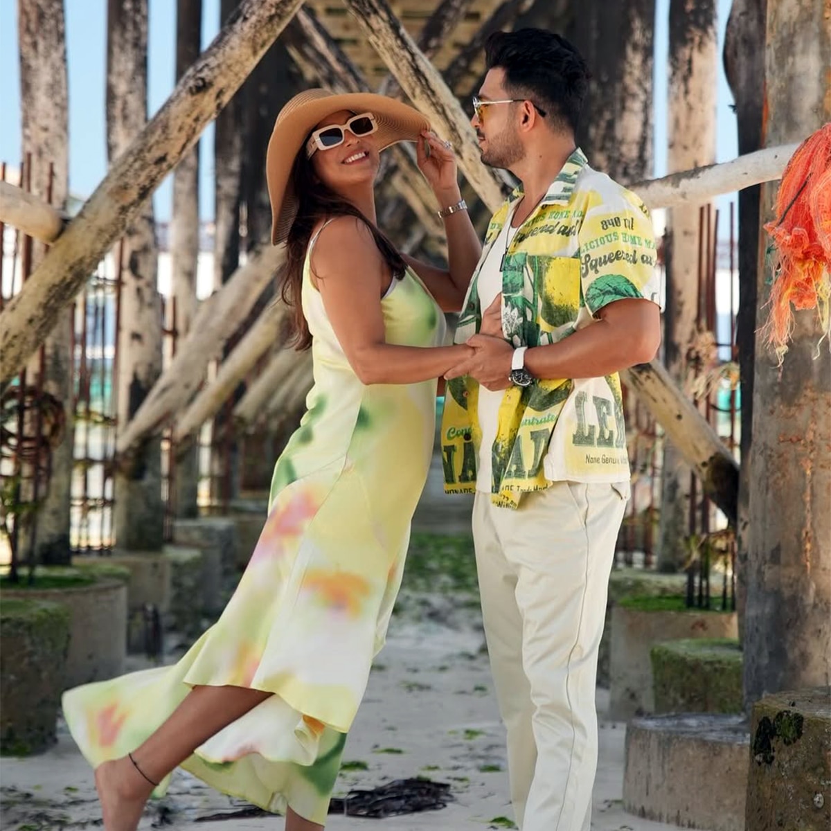 नेहा स्वामी, अर्जुन बिजलानी (Photo: Instagram @nehaswamibijlani)