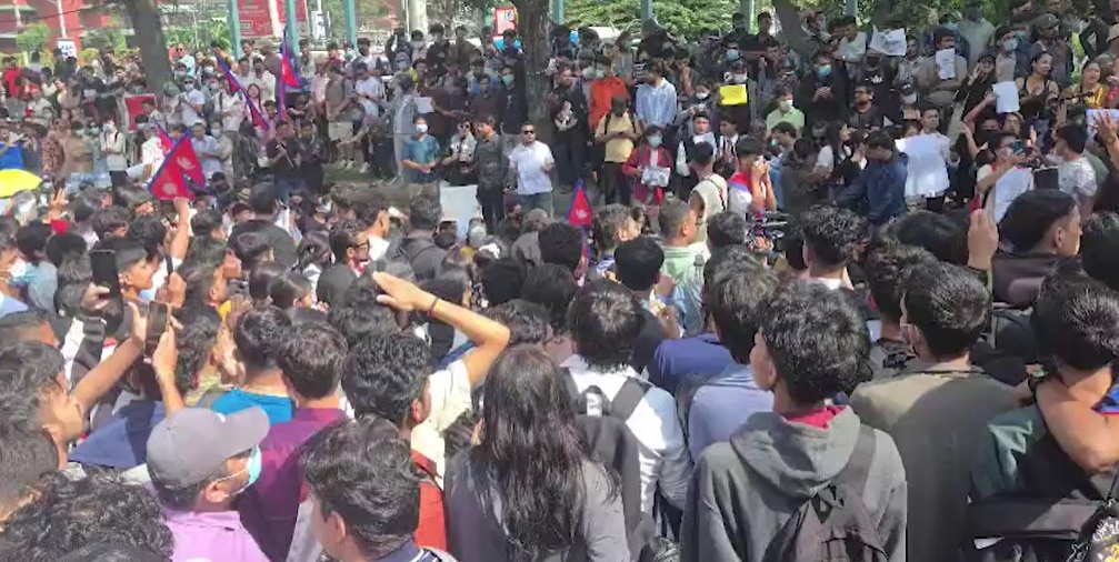 nepal gen z protest
