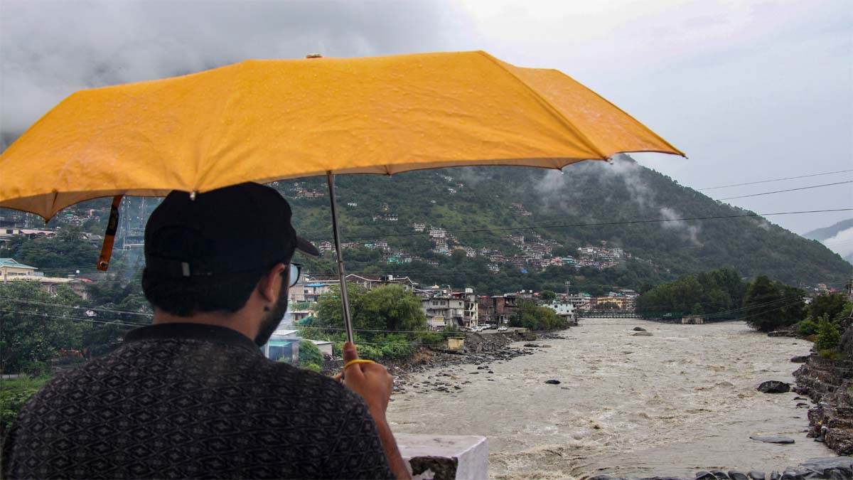 heavy rainfall in Himachal Pradesh (PTI Photo)