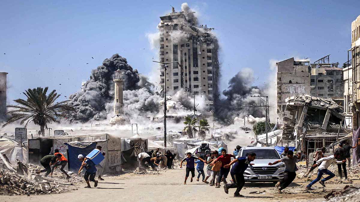 Israel Attacked Gaza