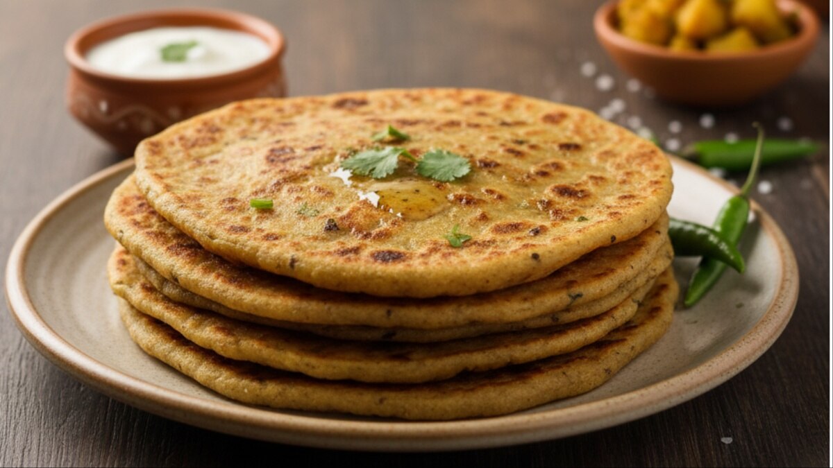  कुट्टू का पराठा