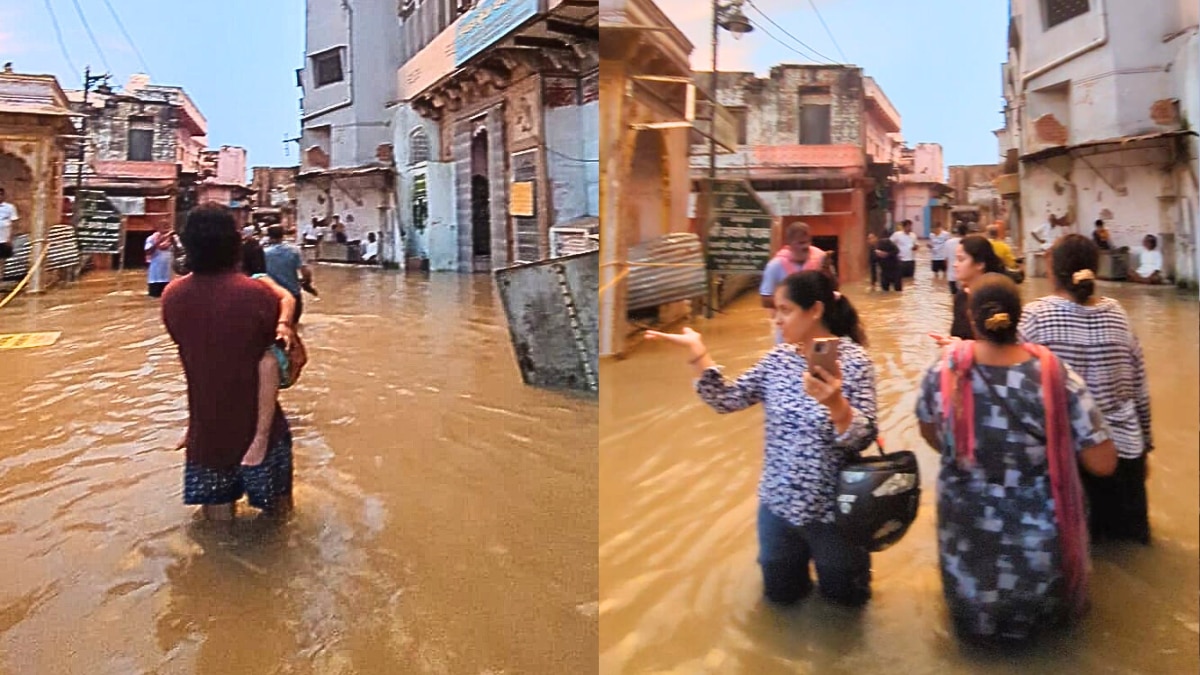 Mathura vrindavan flood
