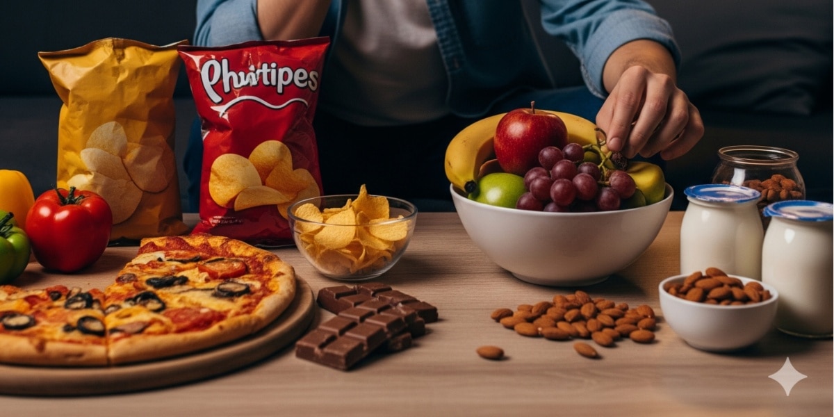  healthy snacks over junk food