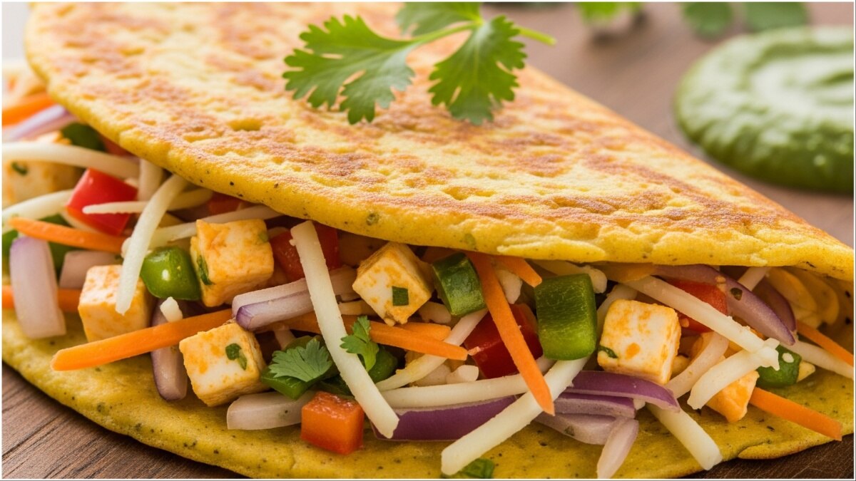 बेसन का चीला (photo: Gemini Generated)