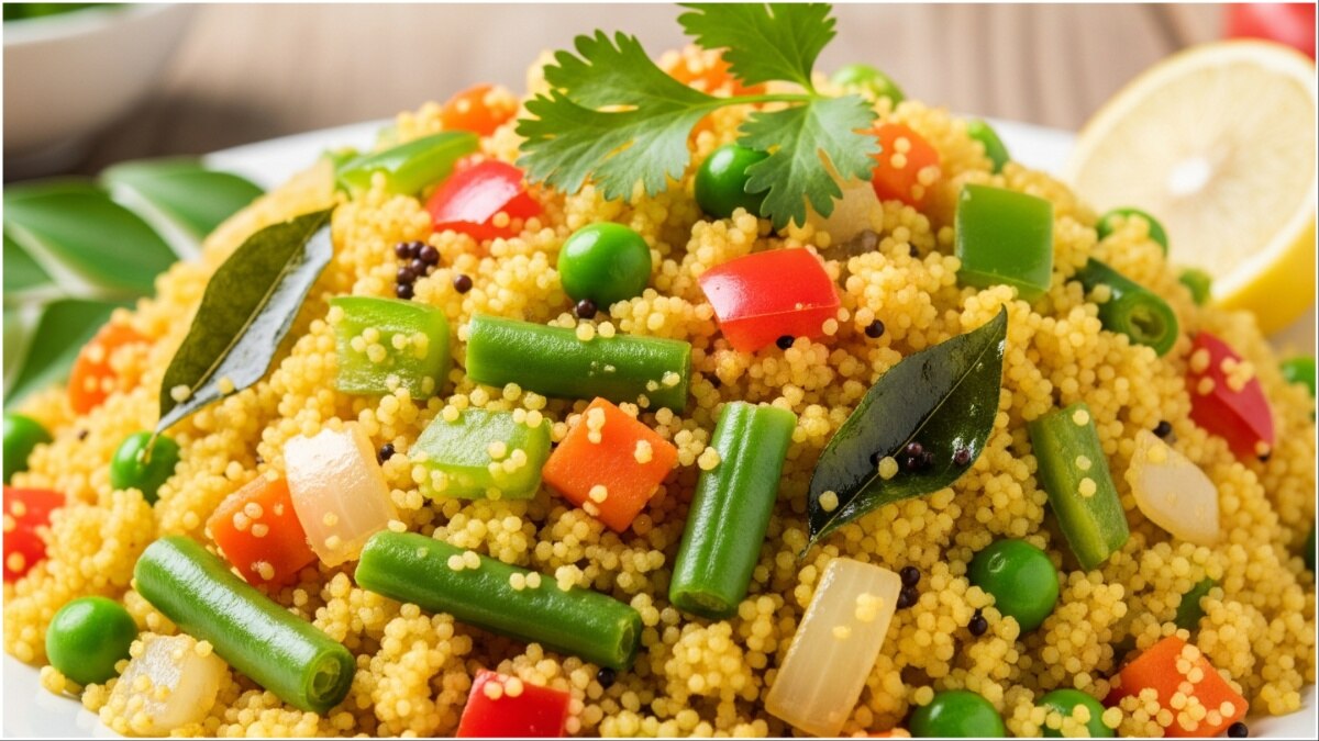 वेजिटेबल उपमा (photo: Gemini Generated)