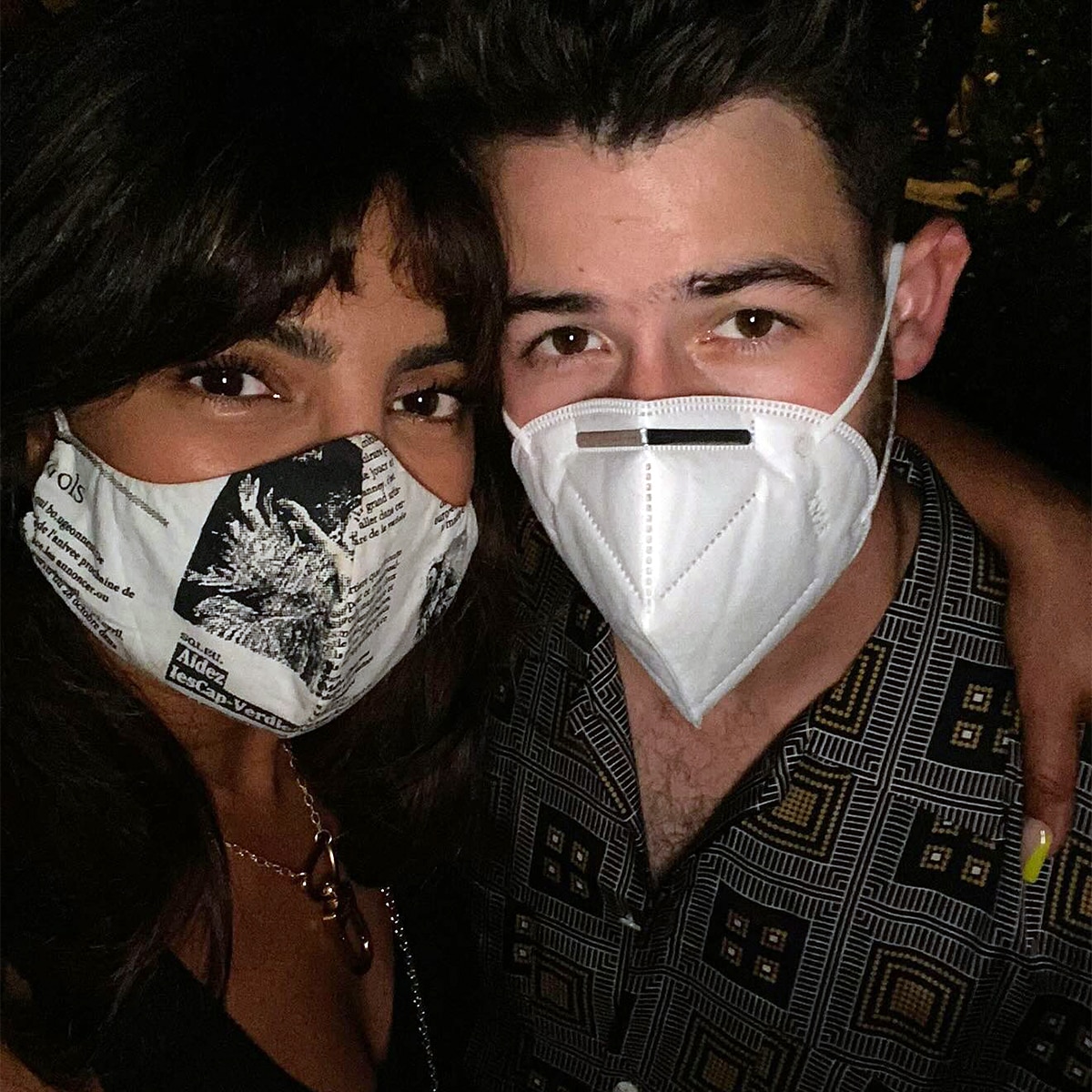 प्रियंका चोपड़ा और निक जोनस 