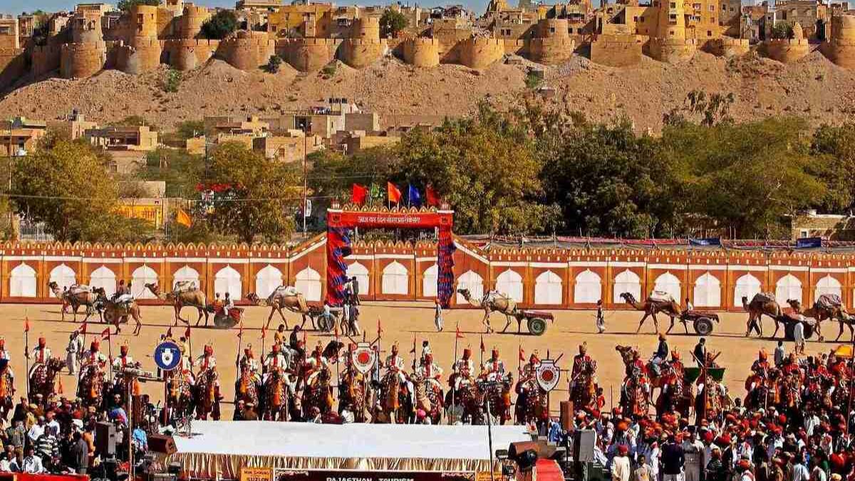 Camel Safari in Thar