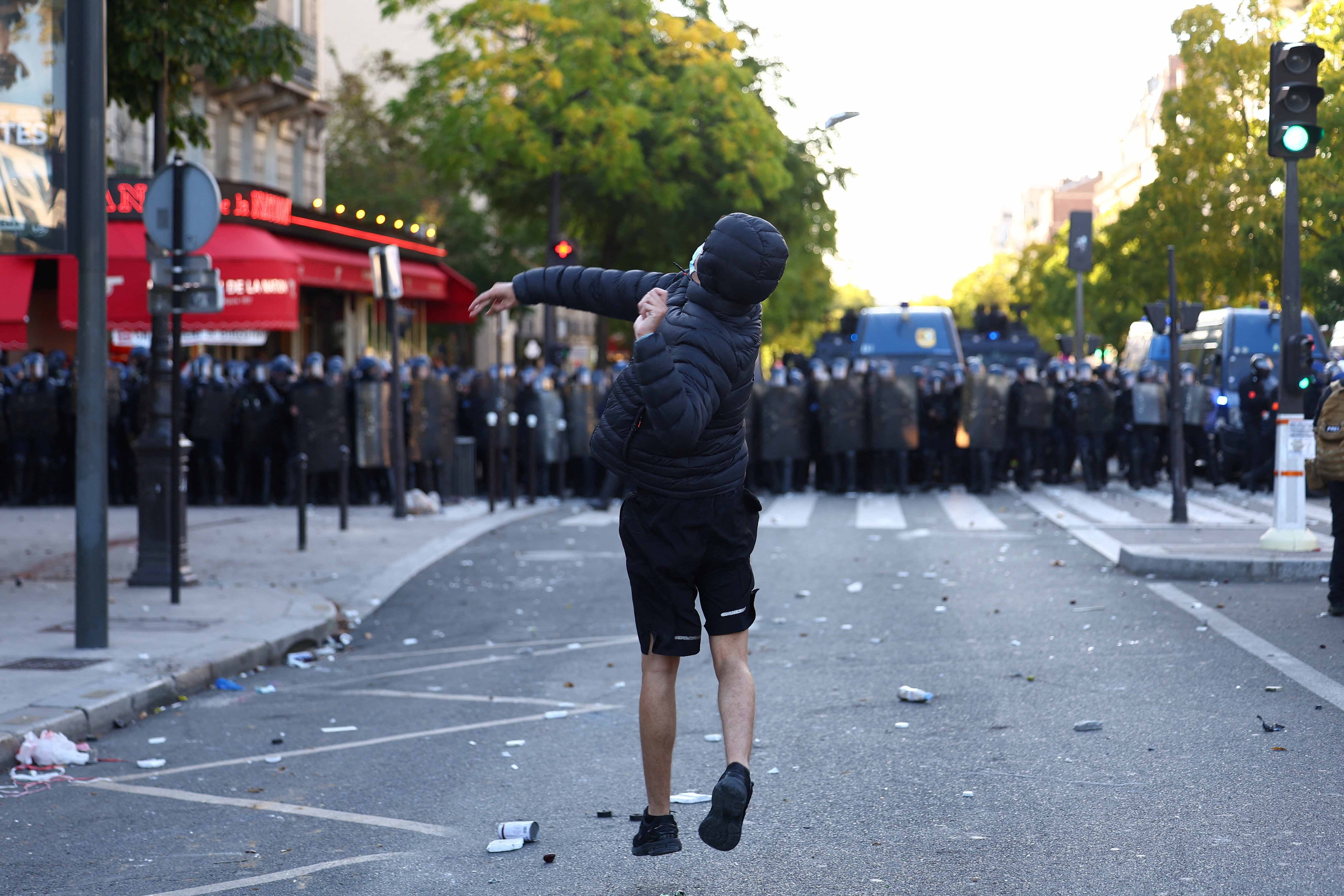France budget protests