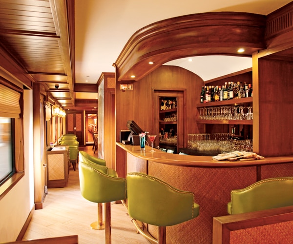 maharaja express train interior