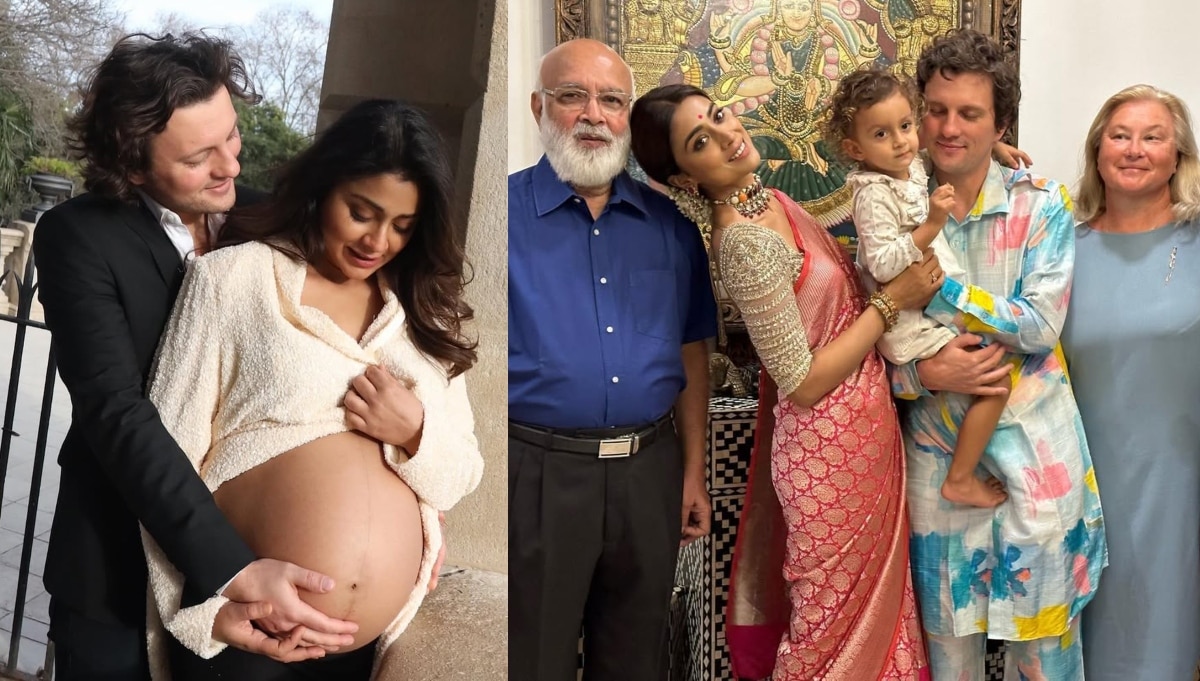 shriya saran with husband andrei koscheev