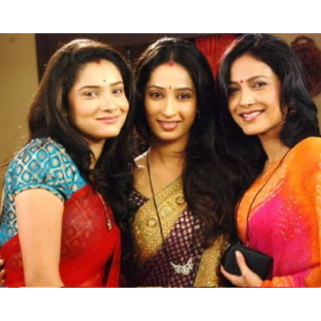 ankita lokhande with priya marathe