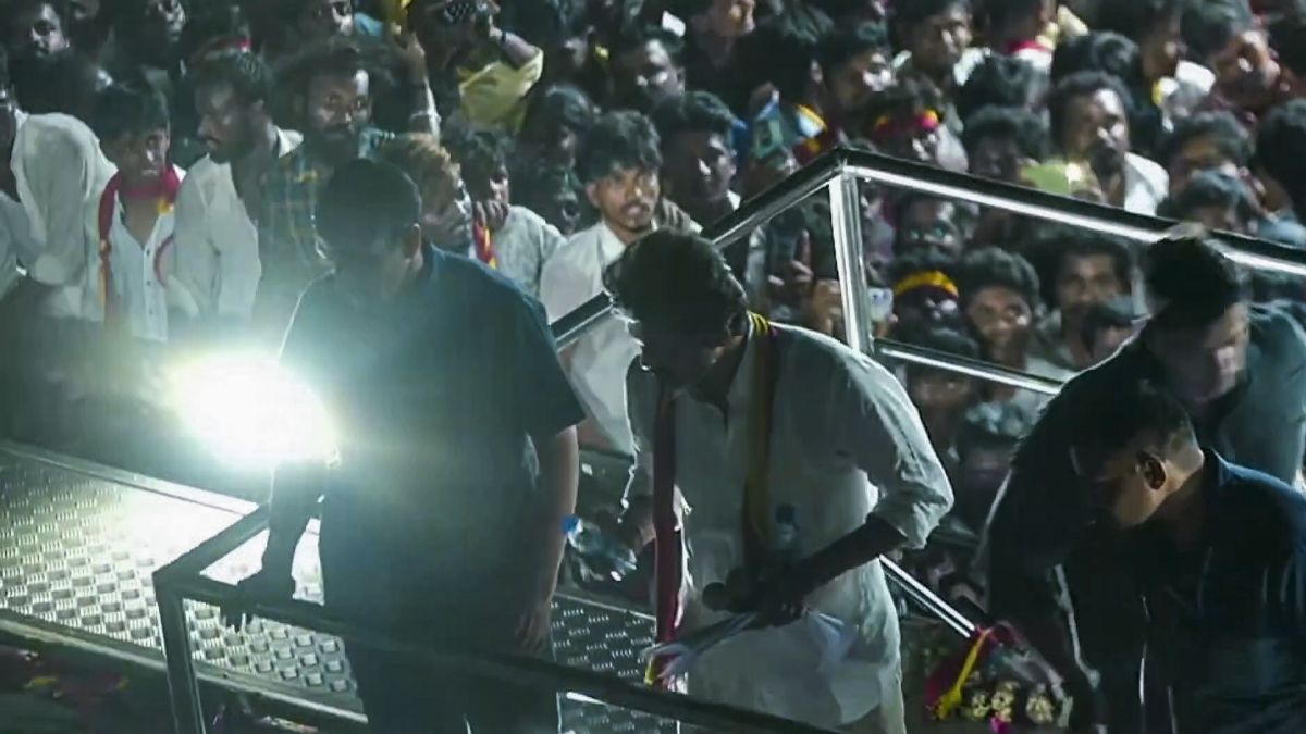 Tamil Nadu Stampede karur rally 39 dead chaos and panic Photos