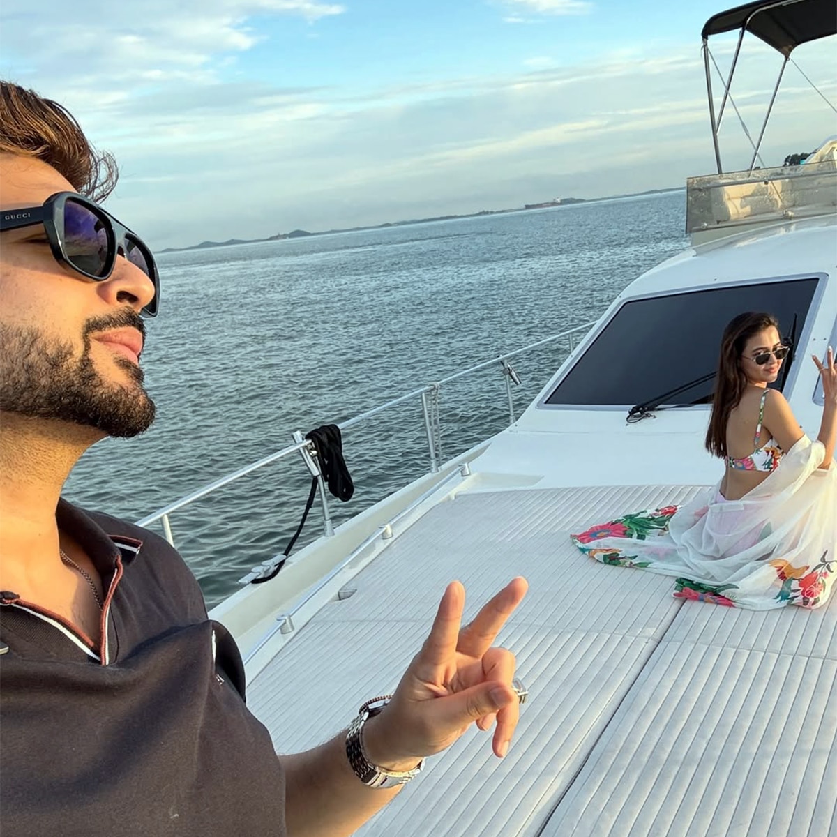 तेजस्वी प्रकाश, करण कुंद्रा (Photo: Instagram @kkundrra)