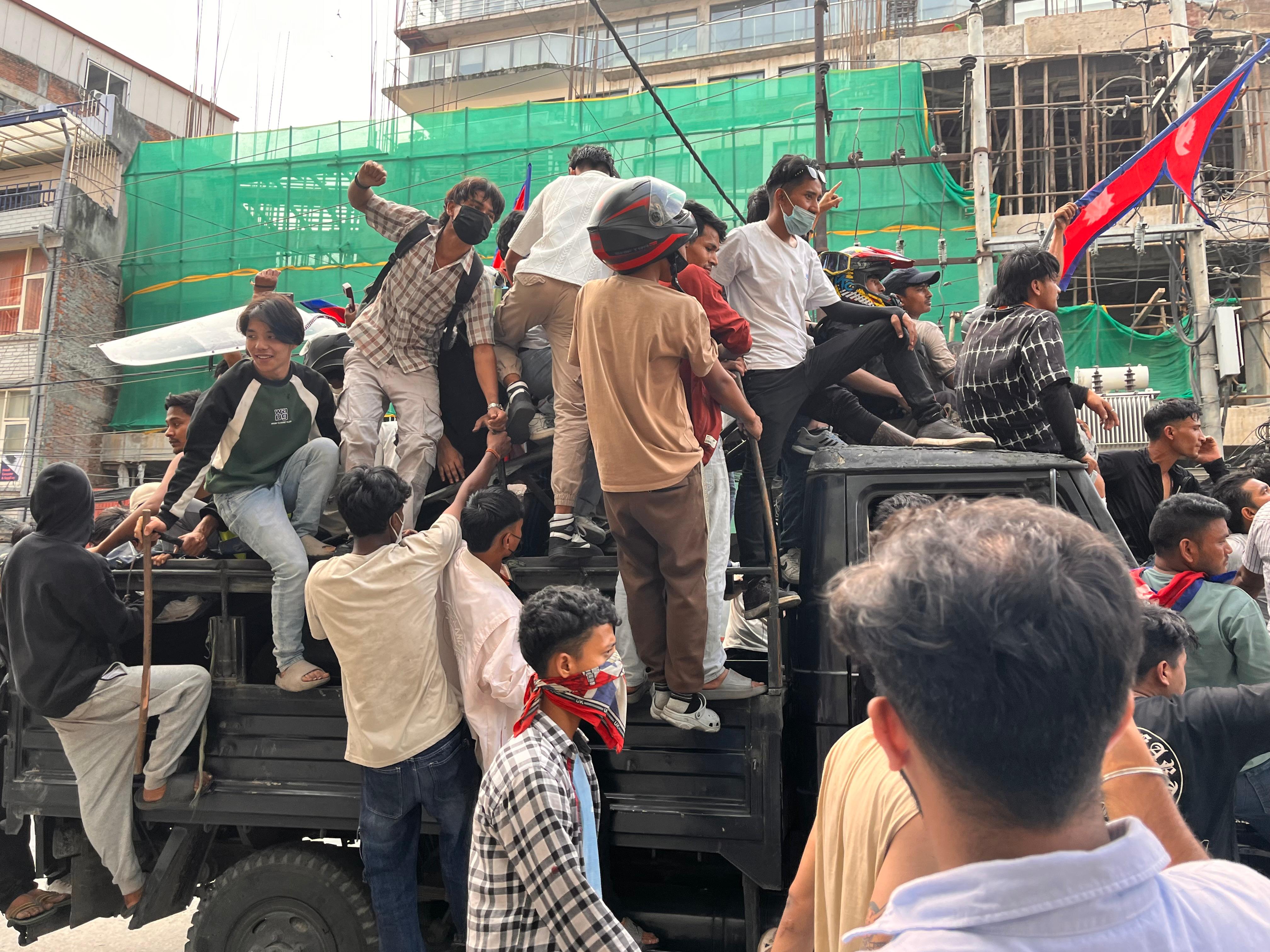 Nepal Gen Z victory parade