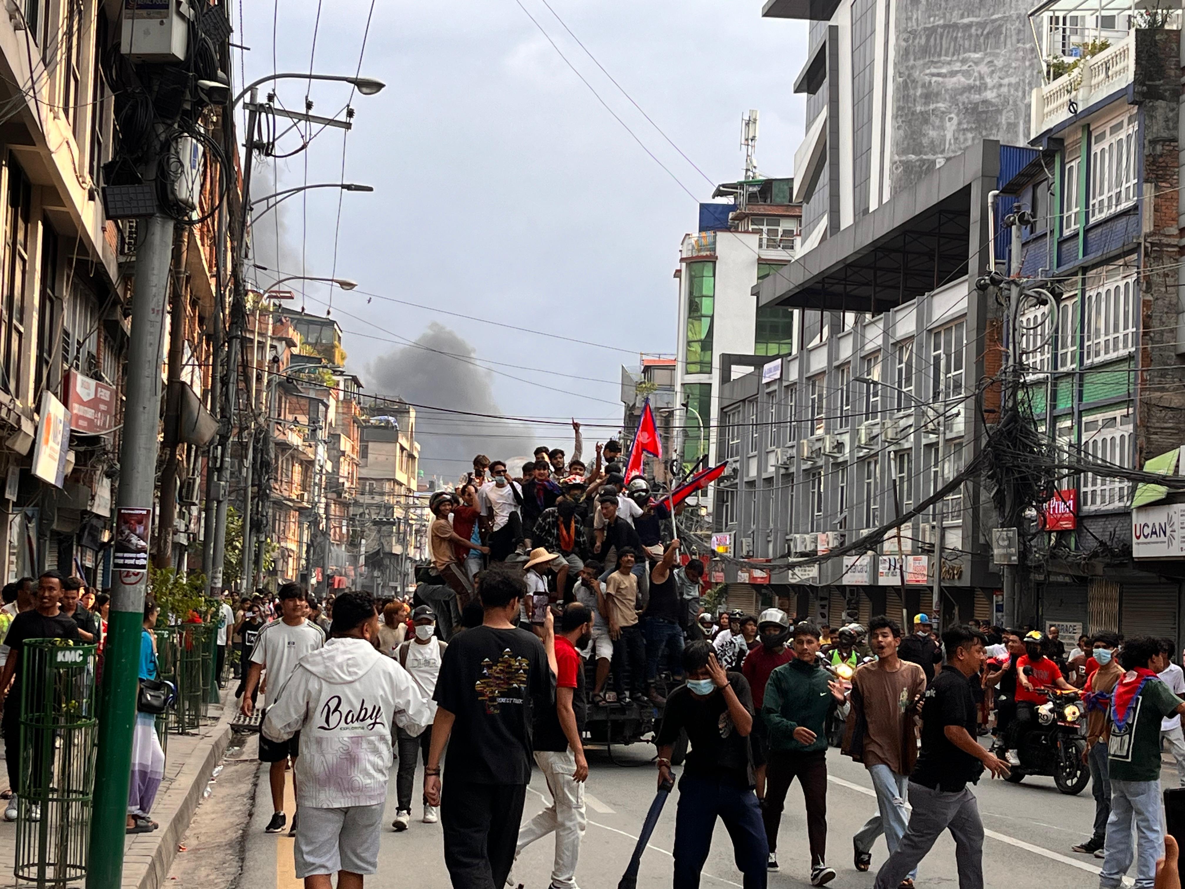 Nepal Gen Z victory parade