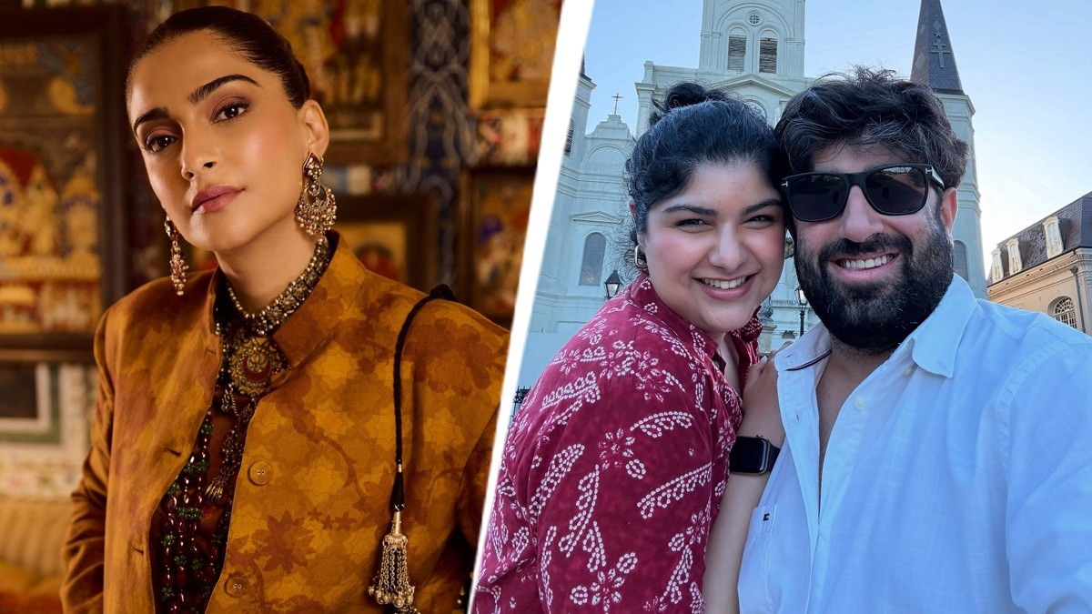 सोनम कपूर- अंशुला-रोहन ठक्कर (Photo: Instagram @Sonam A Kapoor/anshulakapoor)