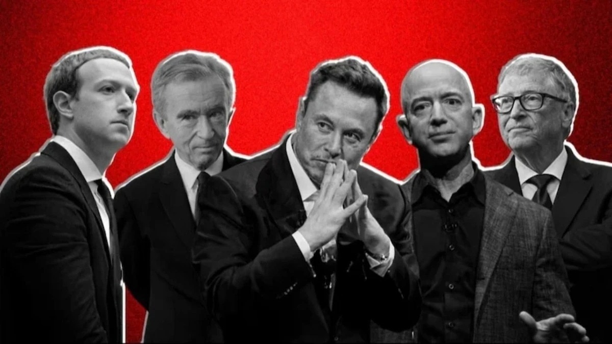 Top Billionaires Networth Fall