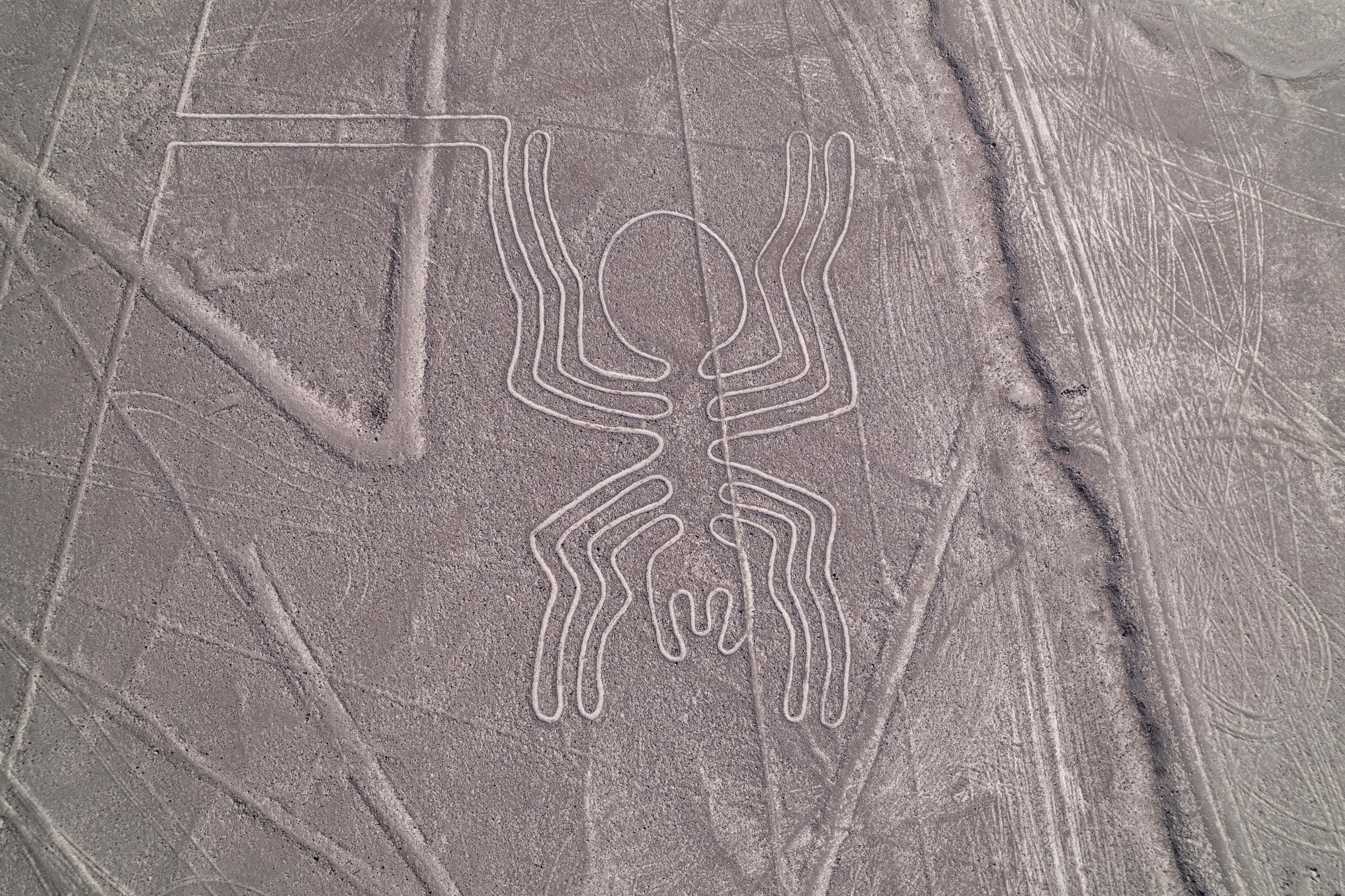 nazca lines sattellite images