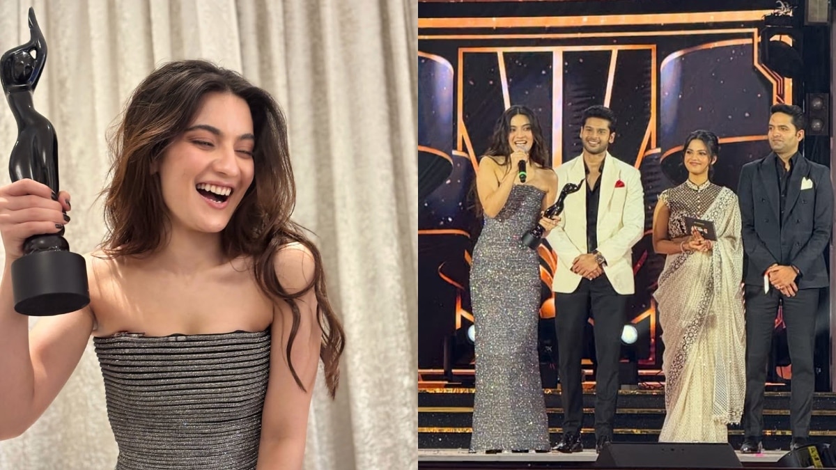 Pratibha Ranta at Filmfare Awards