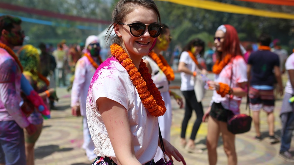 Foreign tourists in India