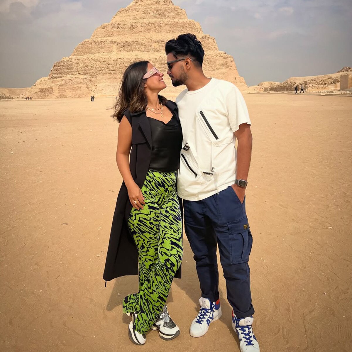 हिना खान, रॉकी जायसवाल (Photo: Instagram @rockyj1)