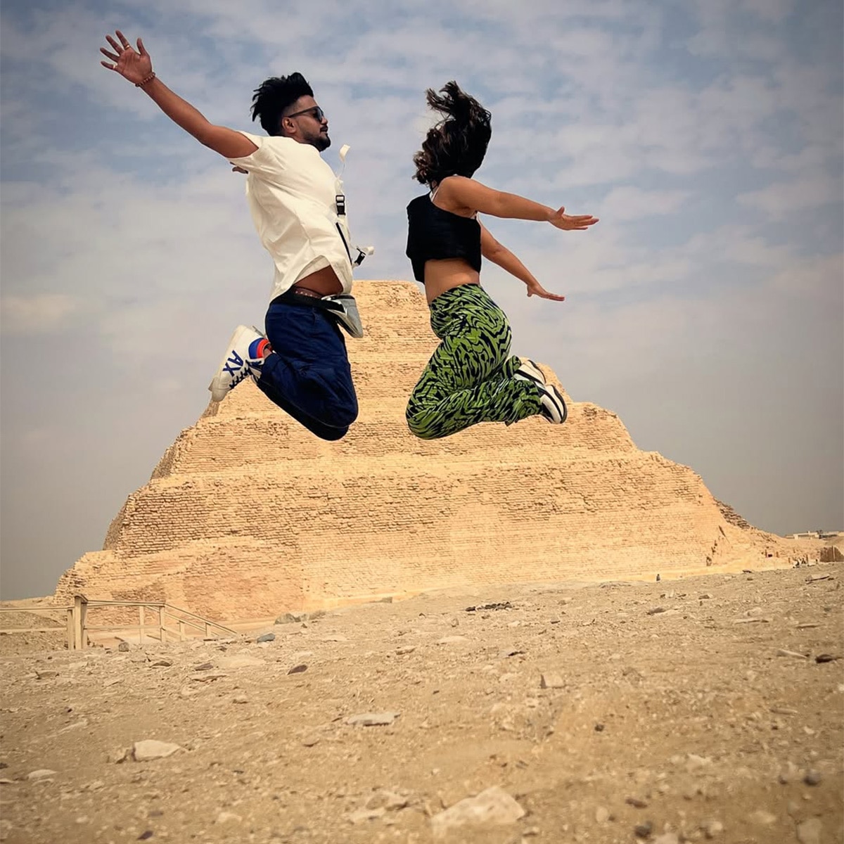 हिना खान, रॉकी जायसवाल (Photo: Instagram @rockyj1)