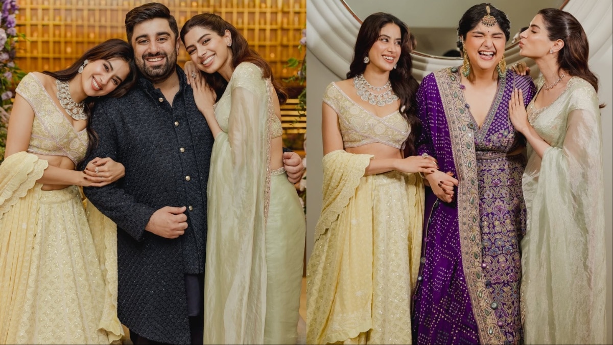 kapoor sisters look (Photo: Instagram@anshulakapoor)