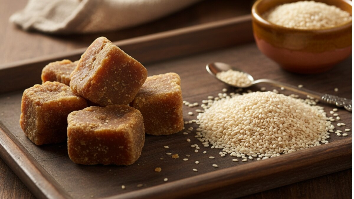 Jaggery and Sesame