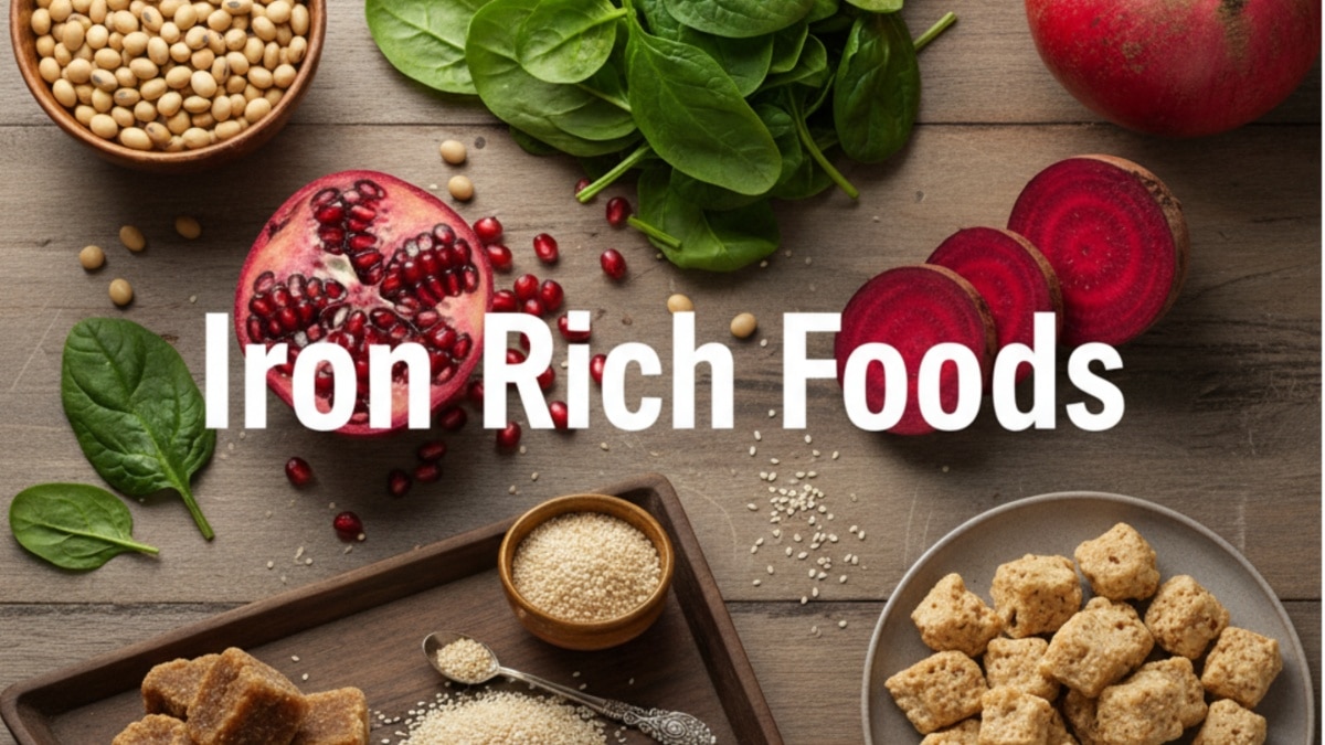  Iron rich Foods 