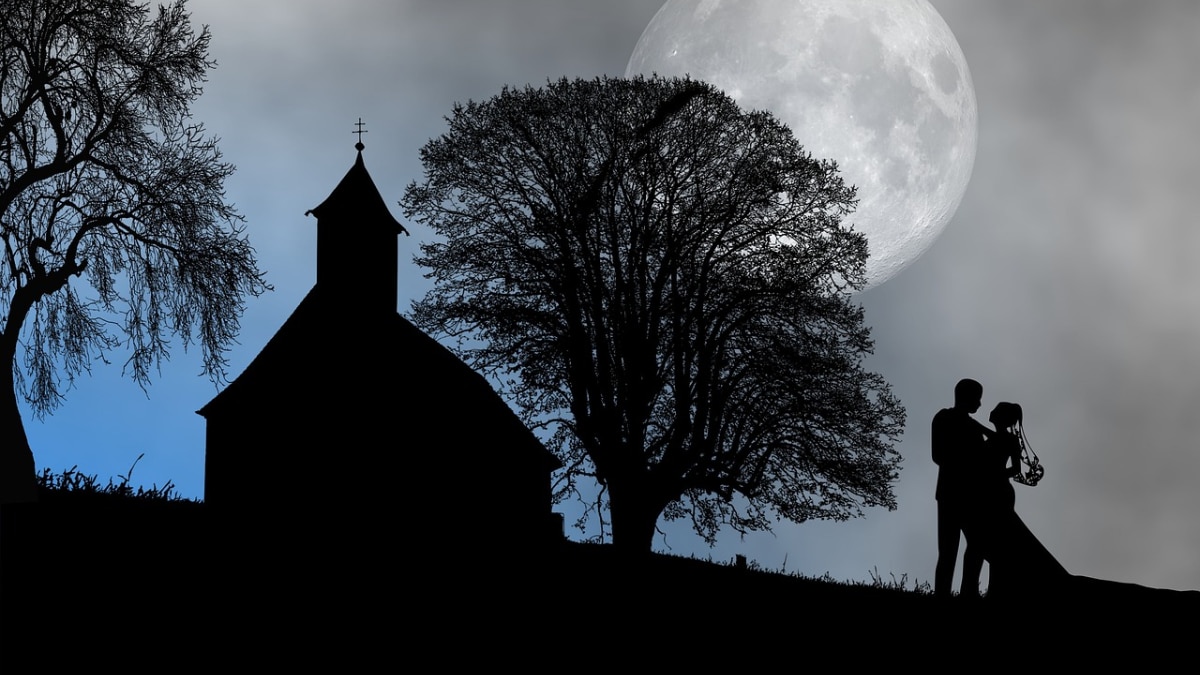 Moonlight and romance