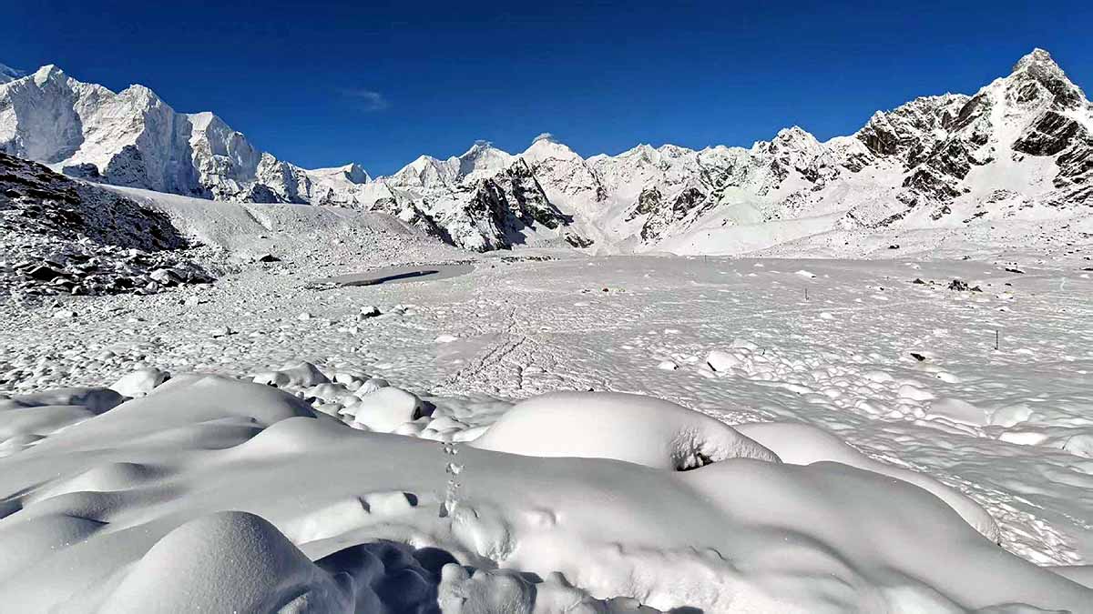 Tibet Everest blizzard
