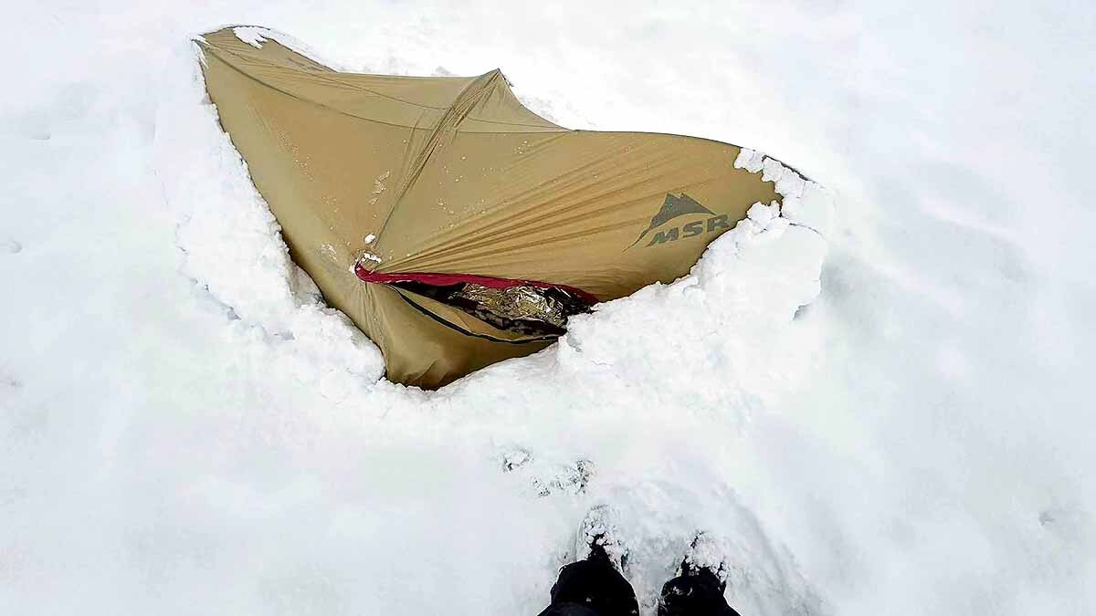 Tibet Everest blizzard