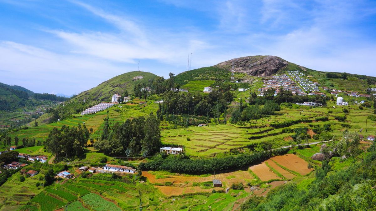 The well-known hill station of Ooty