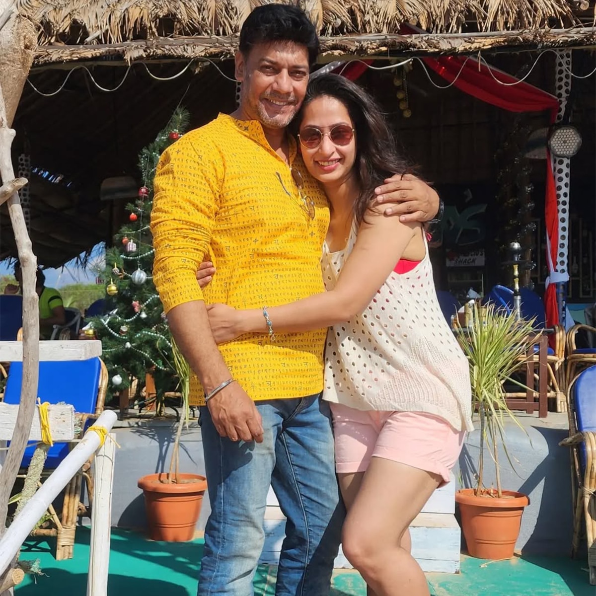 शांतनु मोघे, प्रिया मराठे (Photo: Instagram @shantanusmoghe)