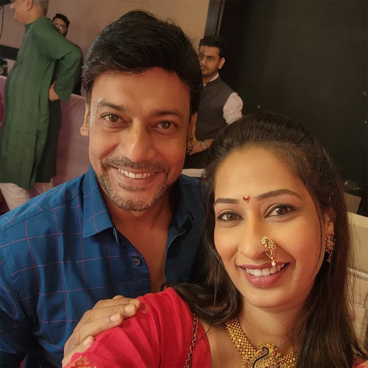 शांतनु मोघे, प्रिया मराठे (Photo: Instagram @shantanusmoghe)